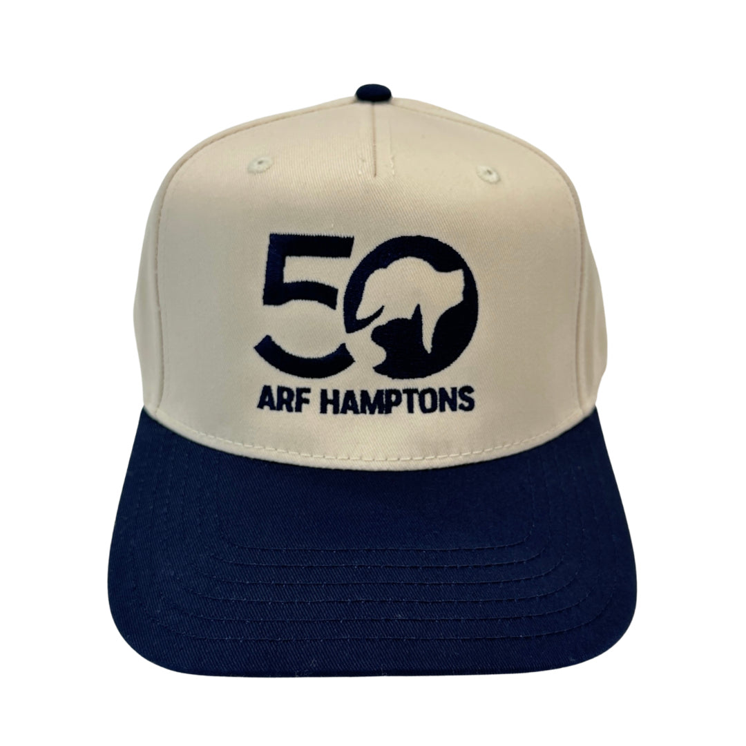 Navy & Cream 50th Anniversary Hat