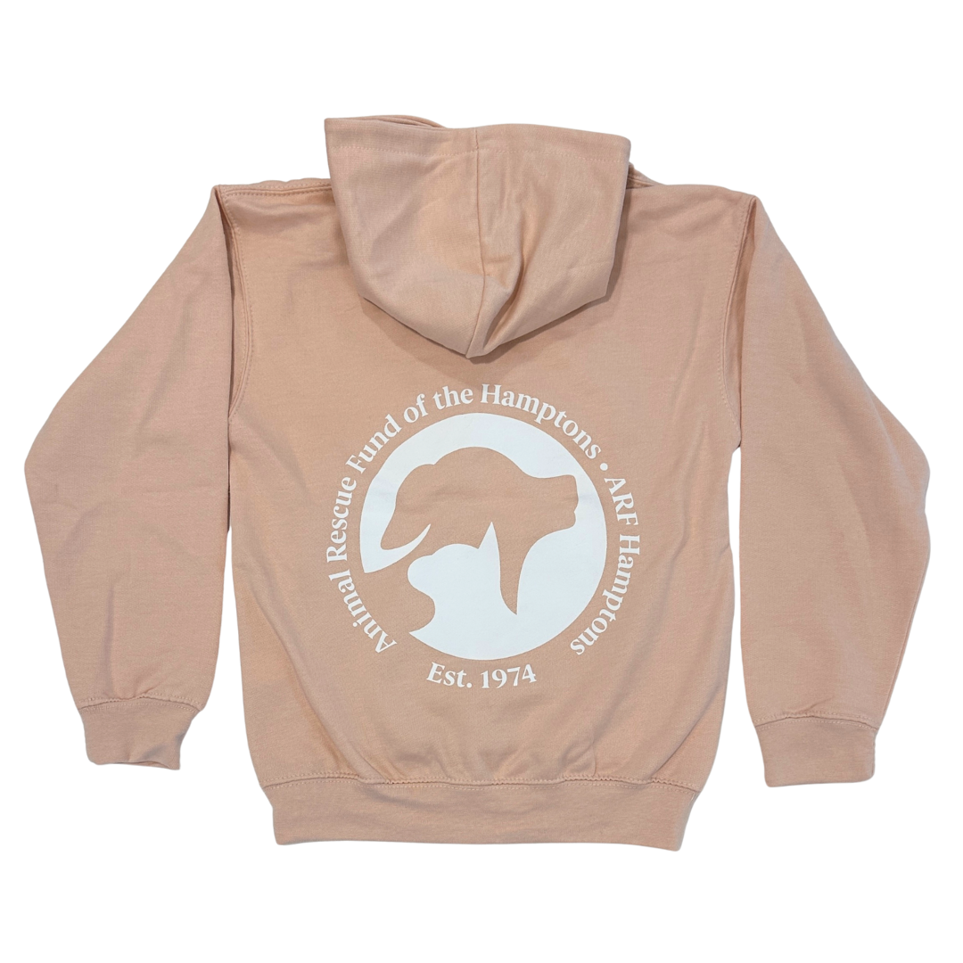 Youth Pink Silhouette Hoodie