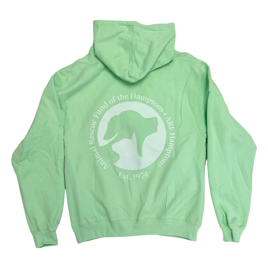 Support Your Local Shelter Green Hoodie