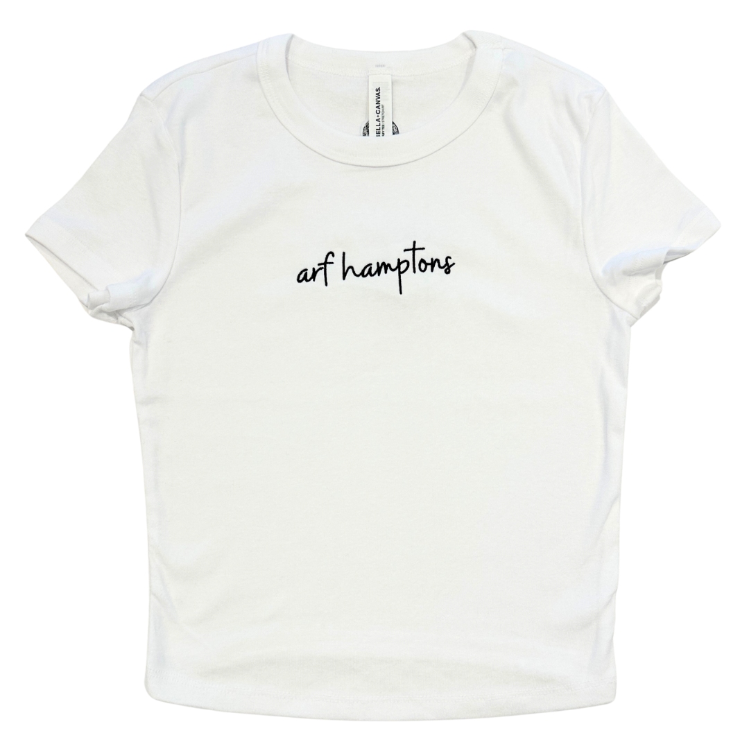 arf hamptons Women's Cropped Tee