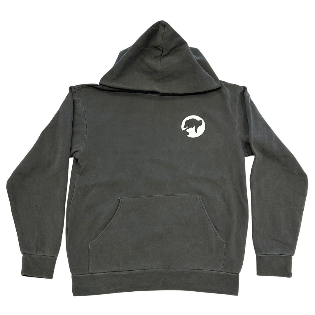 Pigment Black Silhouette Hoodie