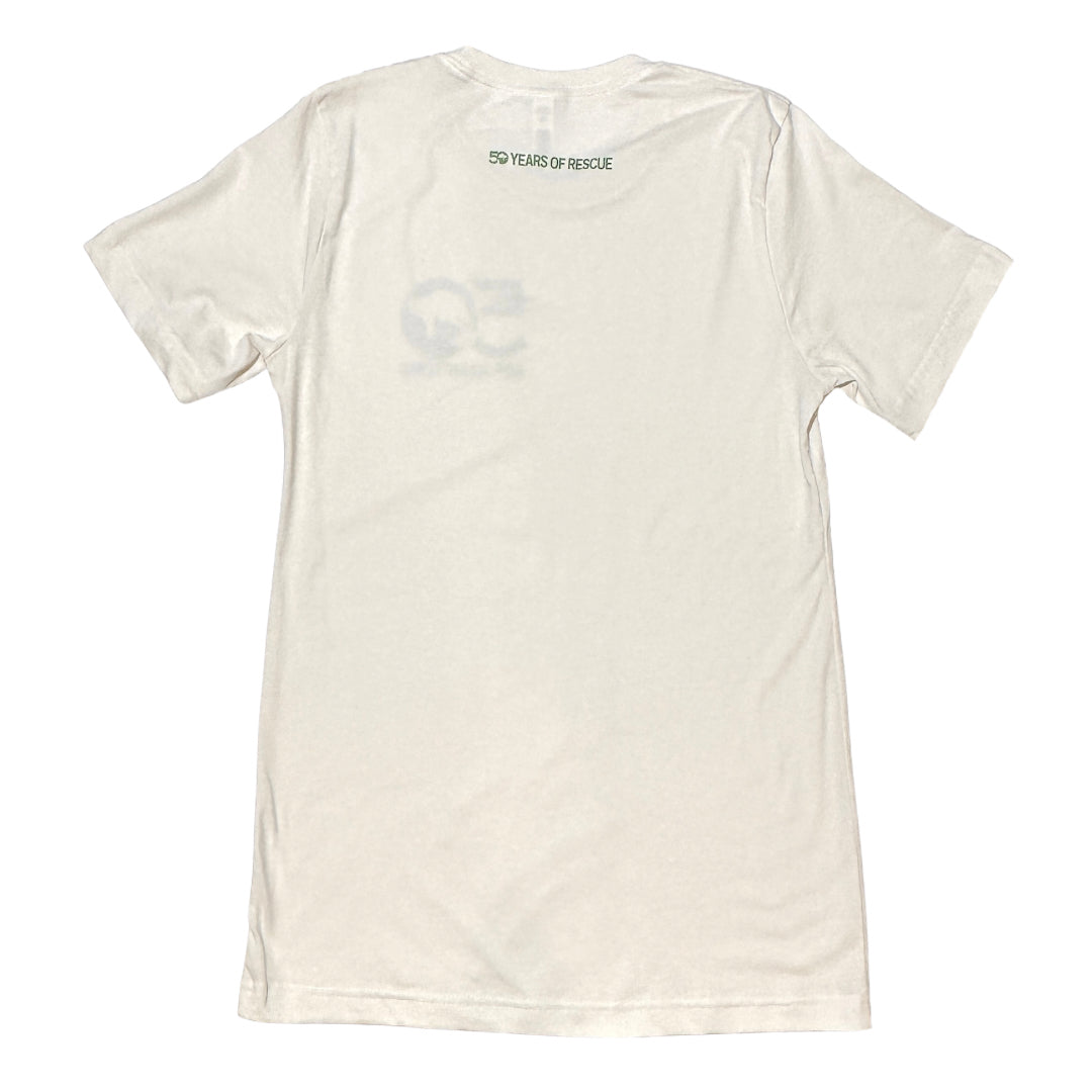 Vintage White 50th Anniversary T-Shirt