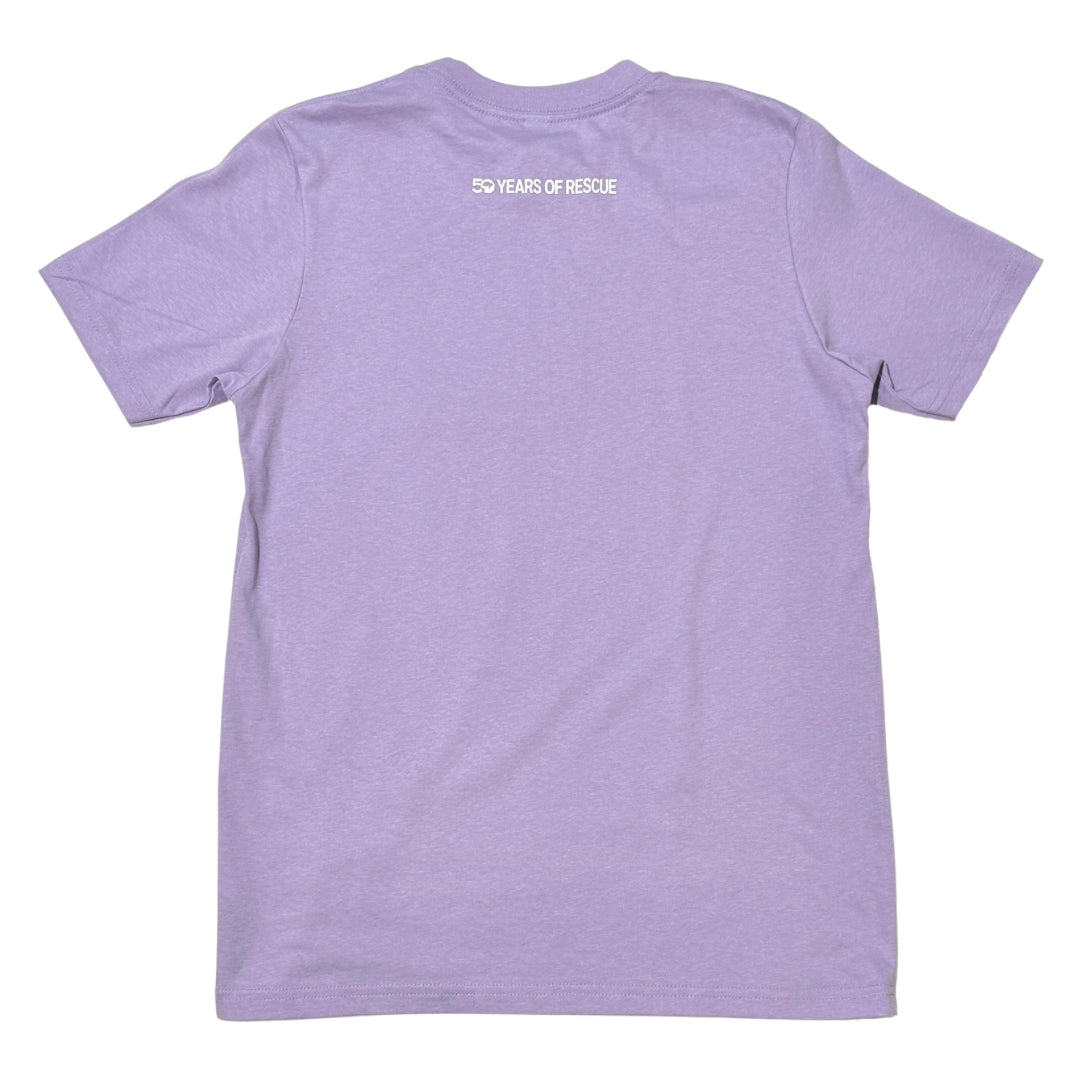 Lavender 50th Anniversary Youth T-Shirt