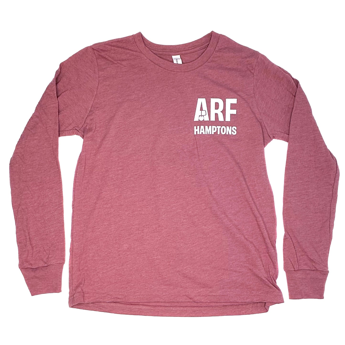 Heather Mauve Youth Long Sleeve T-Shirt