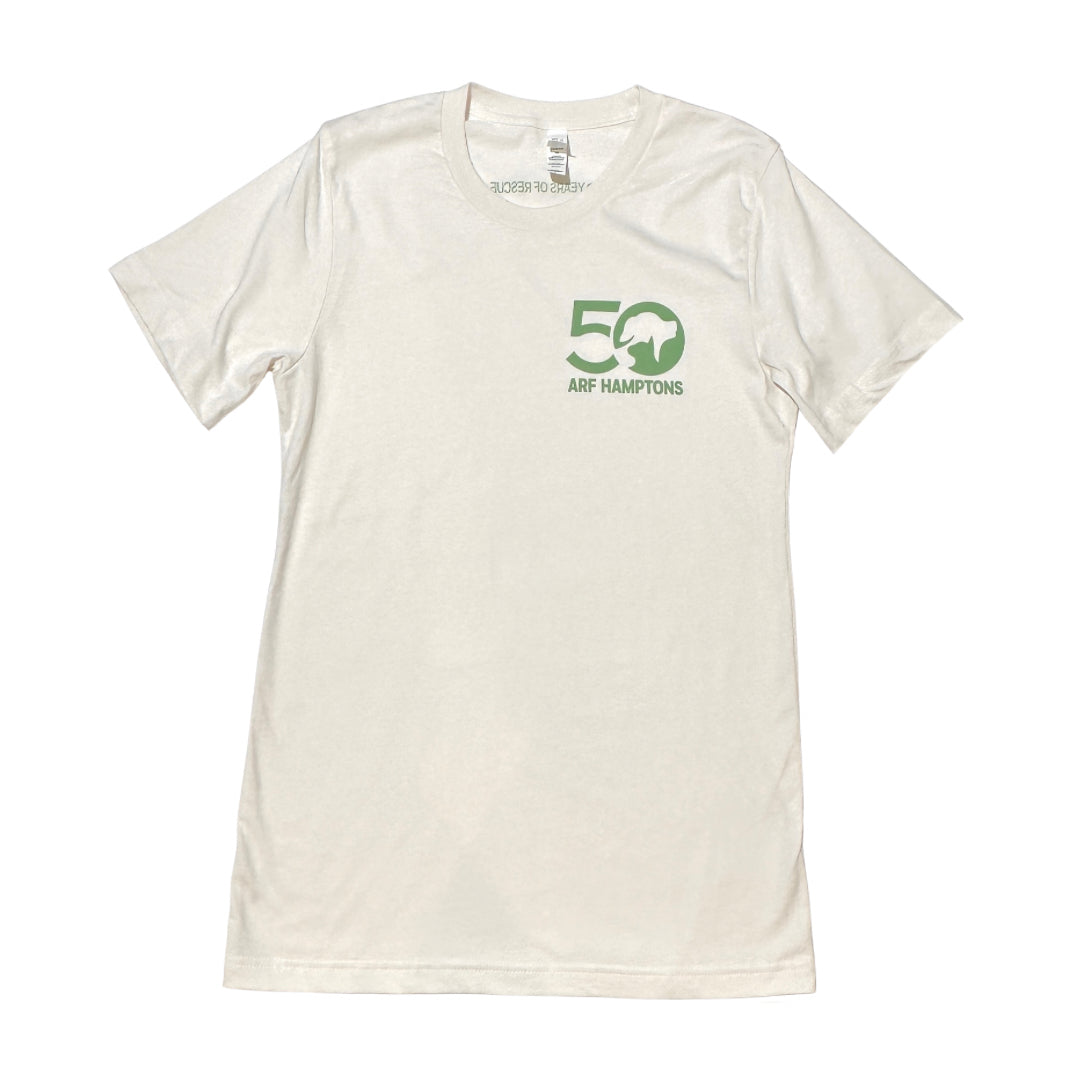 Vintage White 50th Anniversary T-Shirt