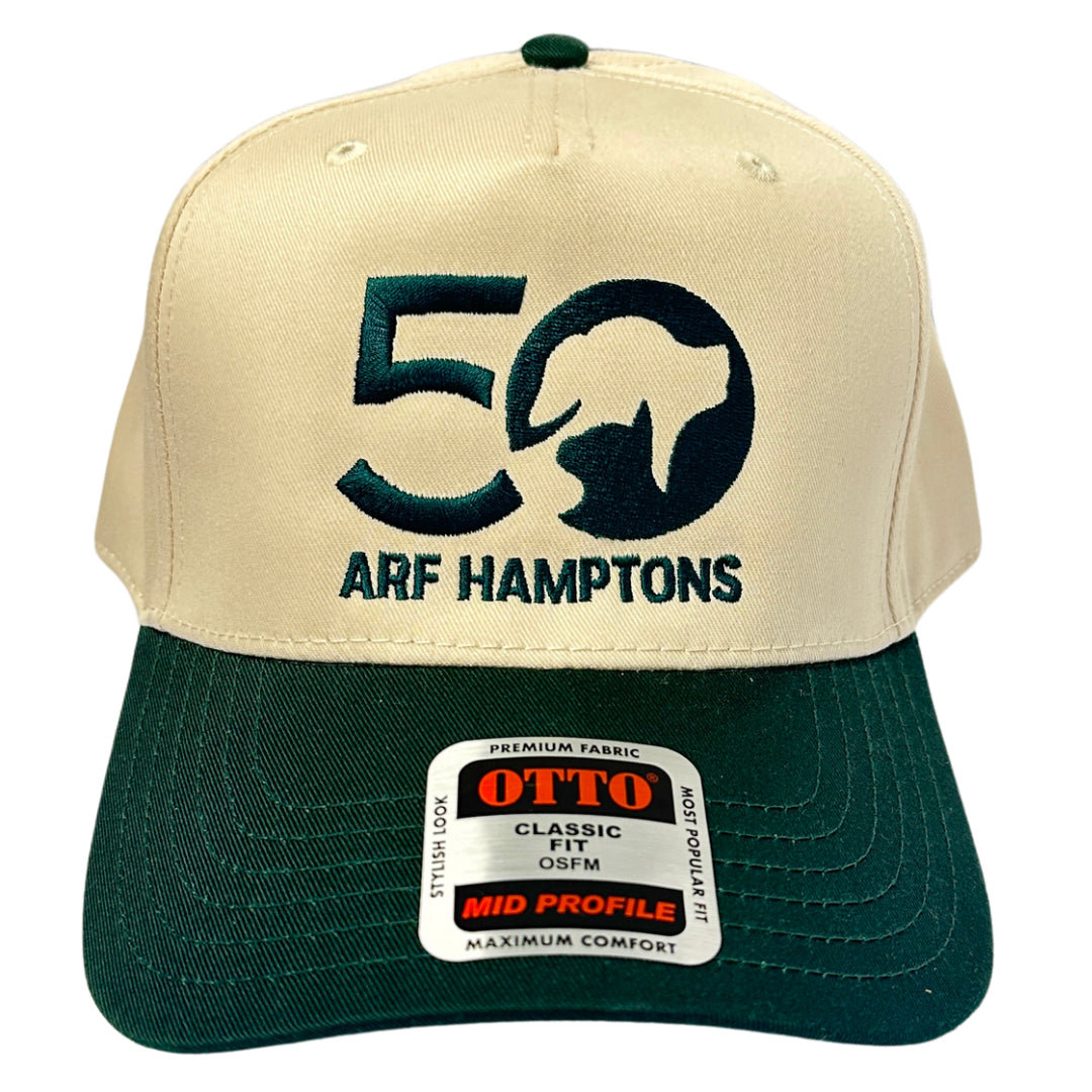 Green & Cream 50th Anniversary Hat