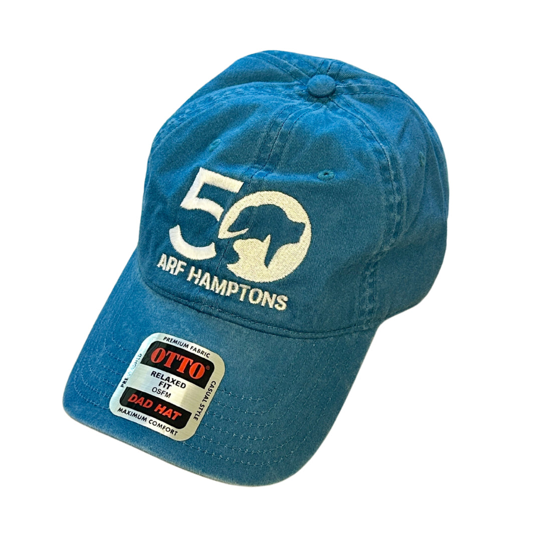 Sky Blue 50th Anniversary Dad Hat