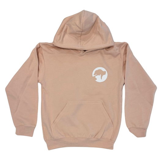 Youth Pink Silhouette Hoodie
