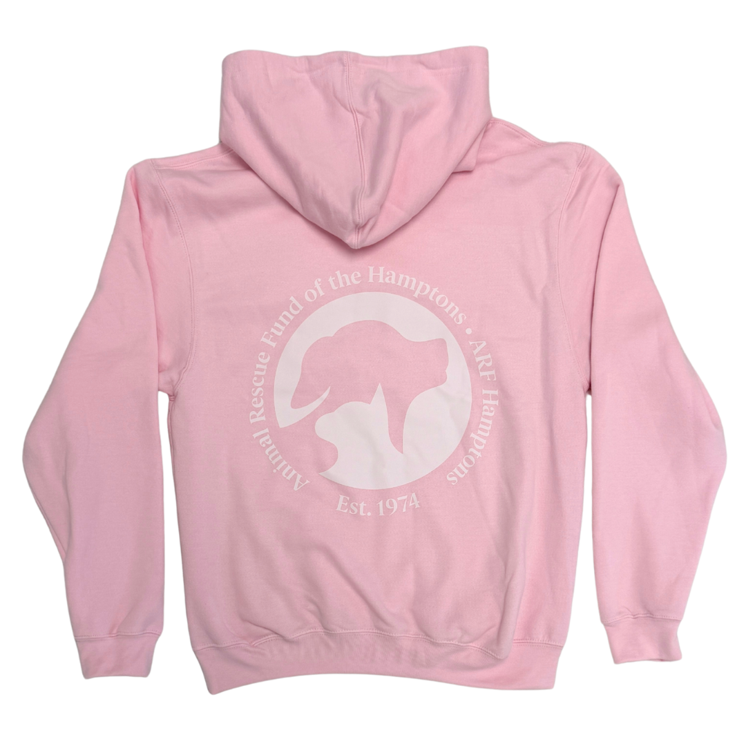 Support Your Local Shelter Pink Hoodie