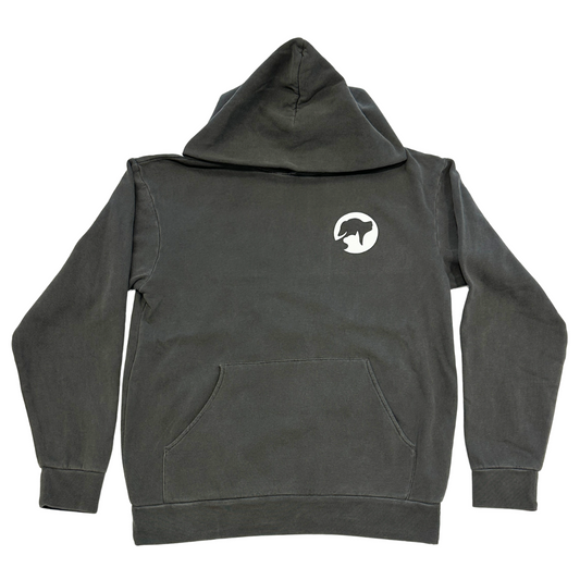 Pigment Black Silhouette Hoodie