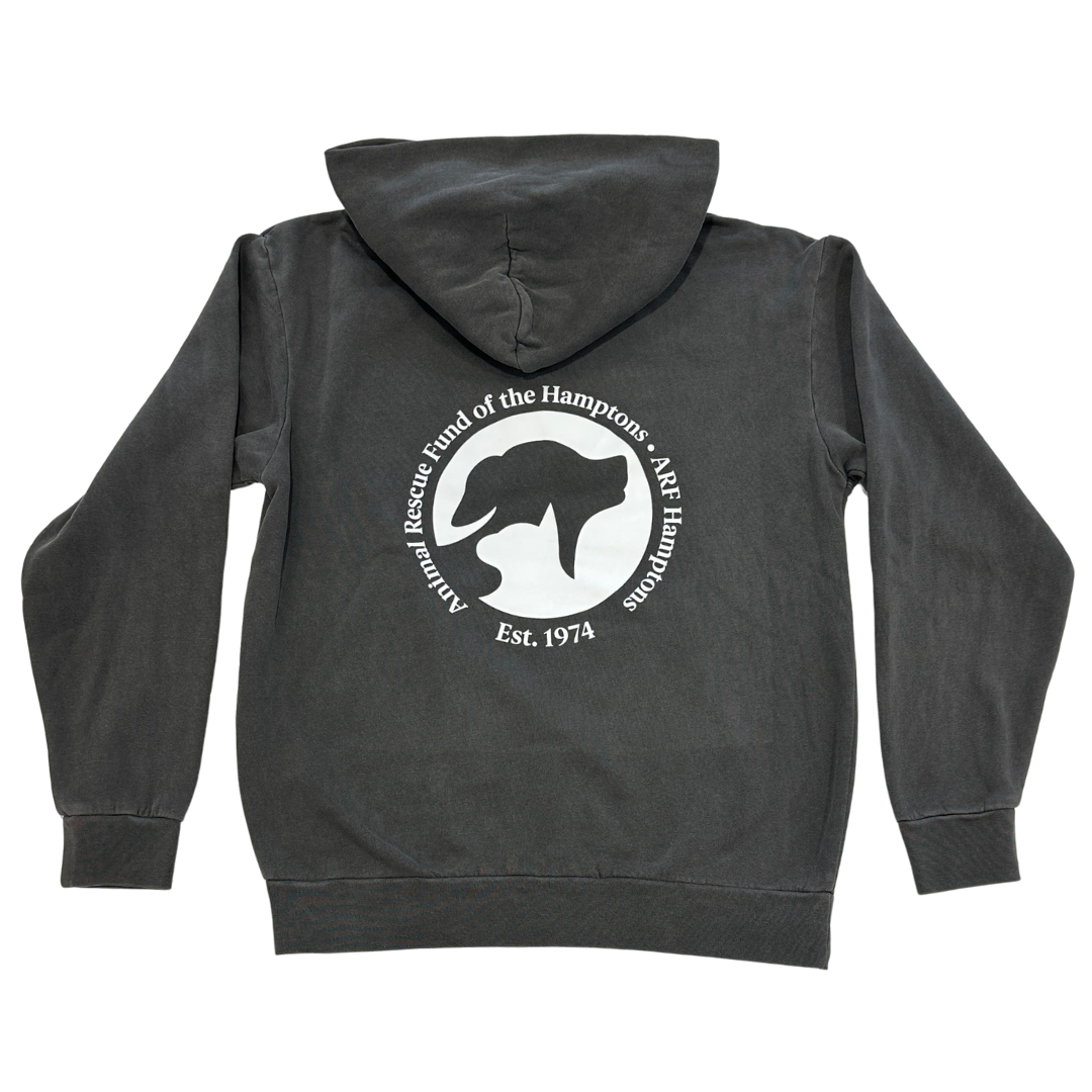 Pigment Black Silhouette Hoodie