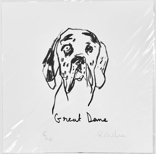 Great Dane Print by Robert James Clarke