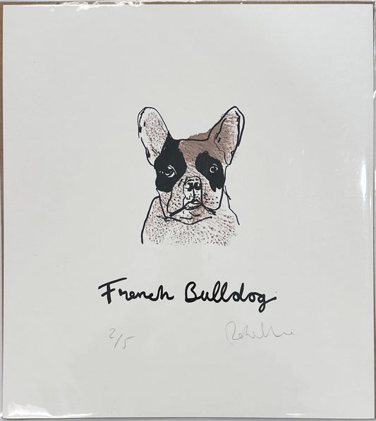 French Bulldog Print by Robert James Clarke