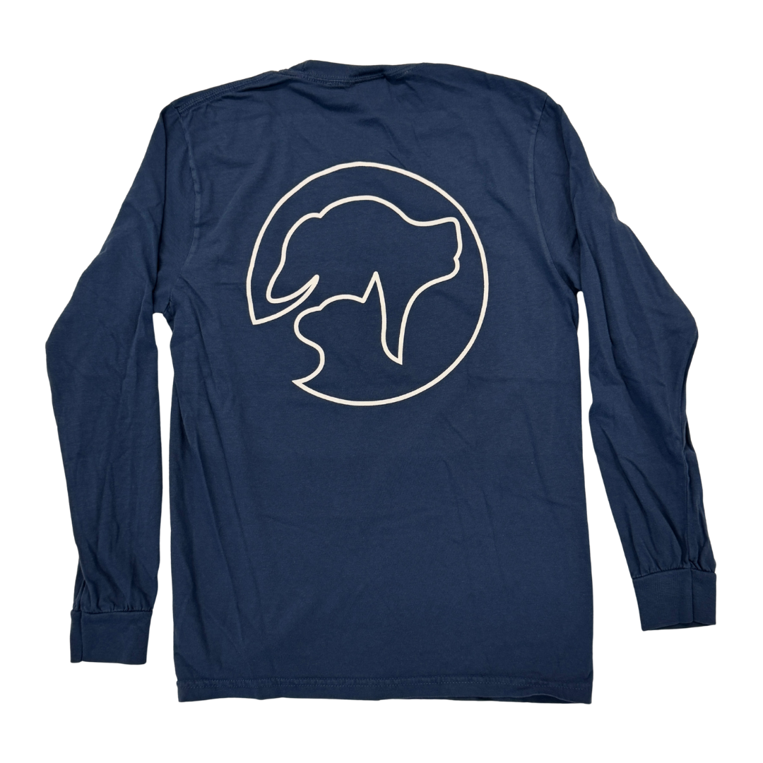 Navy ARF HAMPTONS Long Sleeve T-Shirt