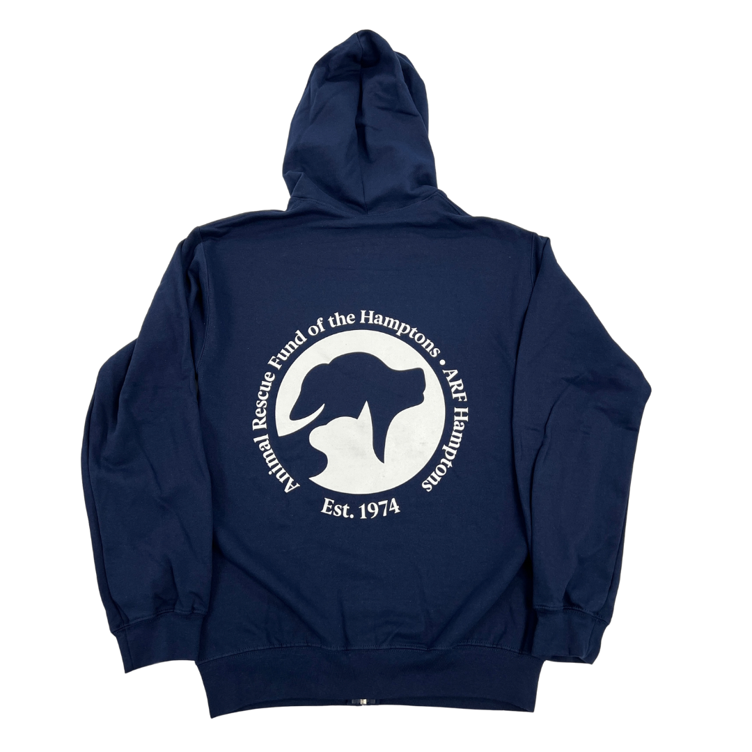 Full Zip Hoodie - Navy