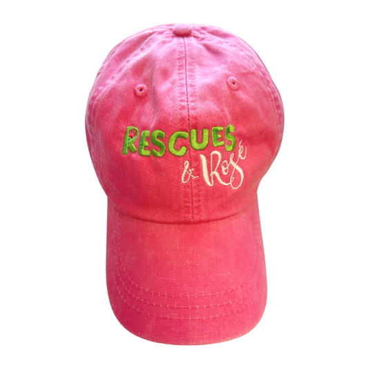 Pink Rescues & Rosé Dad Hat