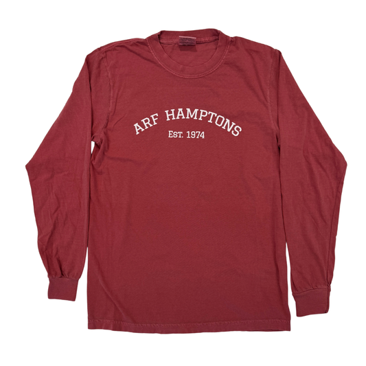Red ARF HAMPTONS Long Sleeve T-Shirt